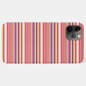 Cute roze bruine strepen Case-Mate iPhone case (Achterkant (horizontaal))