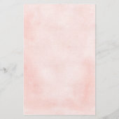 Cute roze bundel ballerina baby shower woordscramb (Achterkant)