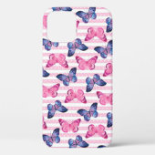 Cute roze Butterflies Case-Mate iPhone Case (Achterkant)