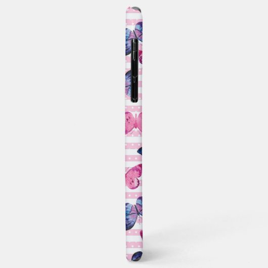 Cute roze Butterflies Case-Mate iPhone Case (Achterkant/links)