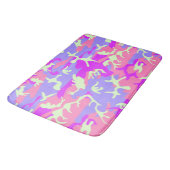 Cute roze camouflagepatroon badmat (Gekanteld)