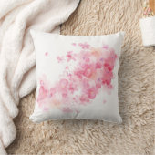 Cute roze cherry blossom floral kussen (Deken)