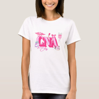 Cute roze CNA T-shirt perfect cadeau voor verpleeg
