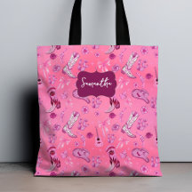 Cute roze Coquette country girl esthetisch patroon