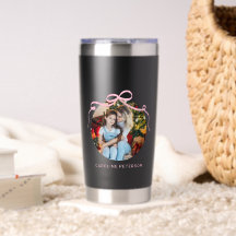 Cute Roze Coquette Strik Band Lint Maatwerk Foto C