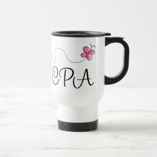 Cute roze CPA Reisbeker
