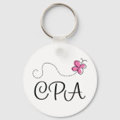 Cute roze CPA Sleutelhanger (Voorkant)