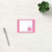 Cute roze cupcake, persoonlijke advertentie in not post-it® notes (Kantoor)