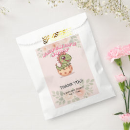 Cute Roze Dino Komt Eerder Uit Bedankzakje