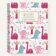 Cute roze dinosaurussen Aangepast Kinder recept