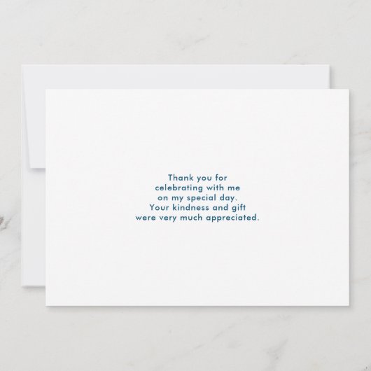 Cute roze en Green Hearts Pattern Dank u Bedankkaart (Achterkant)