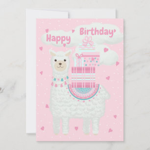 Cute roze en mint lama