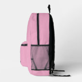 Cute roze en zwarte kat rugzak (Rechts)