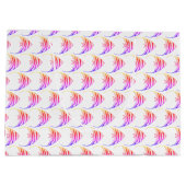 Cute roze Fish Pattern Groot Cadeauzakje (Achterkant)