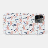 Cute roze flamingo Case-Mate iPhone case (Achterkant (horizontaal))