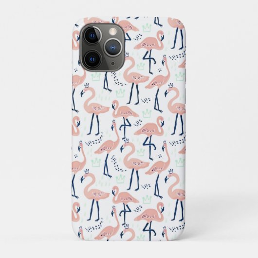Cute roze flamingo Case-Mate iPhone case (Achterkant)