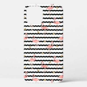 Cute Roze Flamingo Naadloos Patroon Case-Mate iPhone Case