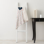 Cute roze Flamingo patroon Sherpa Deken (In situ)