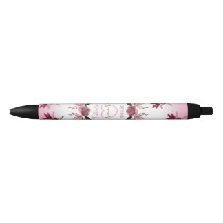 Cute roze Floral Future Nurse Pen