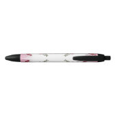 Cute roze Floral Future Nurse Pen (Achterkant)