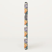 Cute roze groen oranje gepersonaliseerd geodepatro Case-Mate iPhone case (Achterkant / rechts)