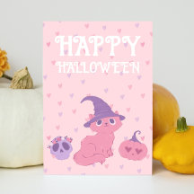 Cute Roze Halloween Feest 