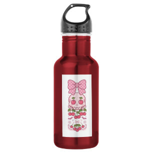 Cute Roze Halloween Schedel Waterfles - Kawaii Ch