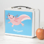 Cute roze happy axolotl (In situ)