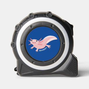 Cute roze happy axolotl rolmaat