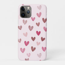 Cute Roze Hart Patroon – Romantisch &Stijlvol Ontw