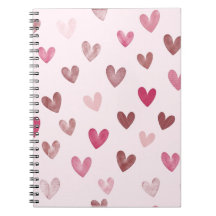 Cute Roze Hart Patroon – Romantisch &Stijlvol Ontw