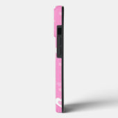 Cute roze harten Case-Mate iPhone case (Achterkant / Links)