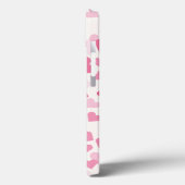 Cute roze harten Case-Mate iPhone case (Achterkant / Links)