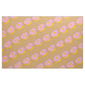 Cute roze ijsdonkerdessert stof (Fat Quarter)