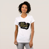 Cute roze is van mijn valentijnsgezinde heks t-shirt (Voorkant volledig)