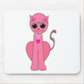 Cute roze kat muismat (Voorkant)