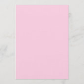Cute Roze Kers op de Eerste Verjaardag Kaart (Achterkant)