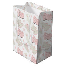 Cute Roze Konijn Schoenen Patroon