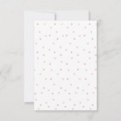 Cute Roze Konijn Verjaardag Bedankt Kaarten (Achterkant)