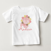 Cute Roze Leeuw Safari Jungle Persoonlijke Verjaar