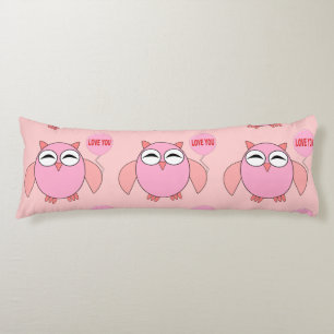 Cute roze liefde je bekrompen lichaam Pillow Lichaamskussen