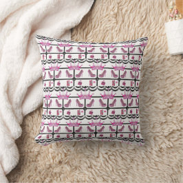 Cute Roze Lipstick Queen Worpillow Kussen