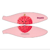 Cute roze lychee cartoon afbeelding basketbal (Panelen)