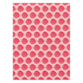 Cute roze lychee cartoon afbeelding tafelkleed (Voorkant)