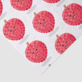Cute roze lychee cartoon afbeelding tissuepapier (Detail)