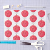 Cute roze lychee cartoon afbeelding tissuepapier (Craft)