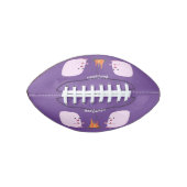 Cute roze marshmallows by kamp fire cartoon american football (Voorkant)