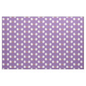 Cute roze marshmallows by kamp fire cartoon stof (Fat Quarter)