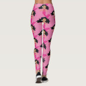 Cute roze mermaid Thunder_Cove Leggings (Achterkant)
