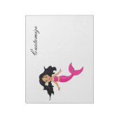 Cute roze mermaid Thunder_Cove Notitieblok (Linkerzijde)
